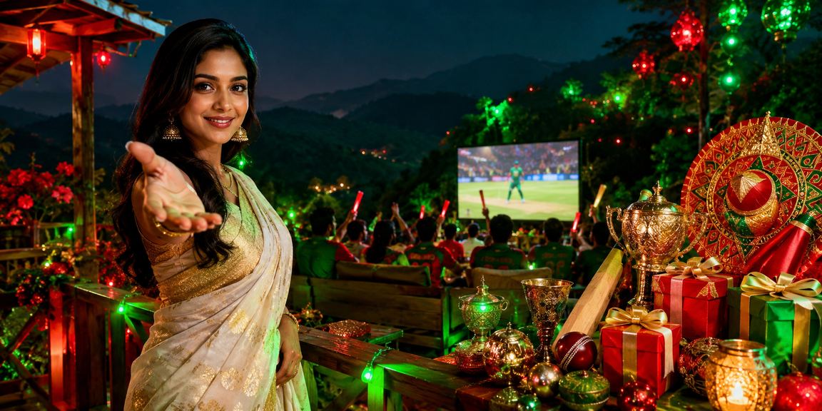 বান্দরবান ক্রিকেট বেটিং এর দৃশ্য শাড়ী পরে মহিলার সঙ্গে